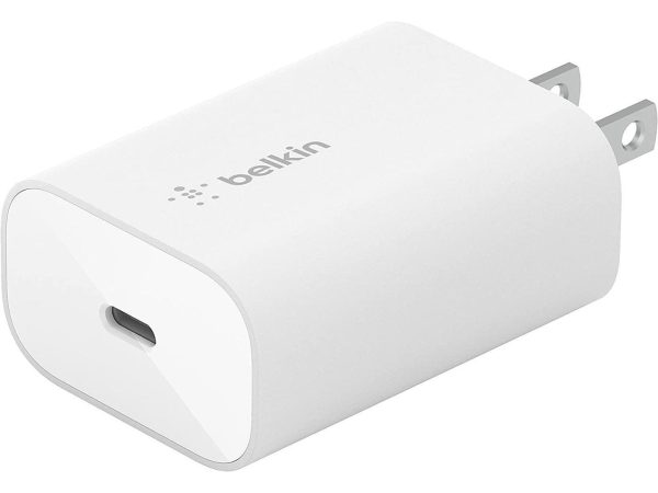 Belkin 25W USB-C AC Wall Charger Adapter White WCA004DQWH - Image 3