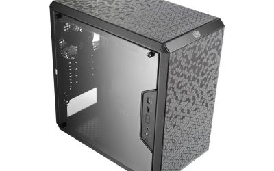 Cooler Master MasterBox Q300L Micro ATX Tower w/ Magnetic Design Dust Filter, Transparent Acrylic Side Panel, Adjustable I/O & Fully Ventilated for Airflow, MCB-Q300L-KANN-S00