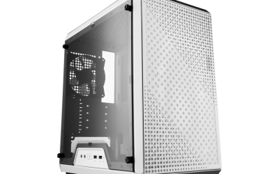 Cooler Master MasterBox Q300L White Micro-ATX Tower, Magnetic Design Dust Filter, Transparent Acrylic Side Panel, Adjustable I/O & Fully Ventilated Airflow (MCB-Q300L-WANN-S00)