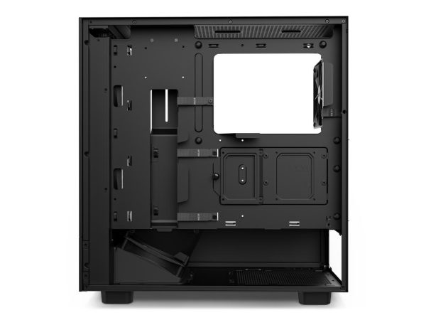 NZXT H5 Flow - All Black CC-H51FB-01 Black SGCC Steel, Tempered Glass ATX, Micro-ATX, mini-ITX Computer Cases - Image 5