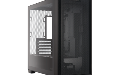 ASUS A21/BLK// Micro ATX Computer Case Steel / Plastic / Tempered Glass-Black