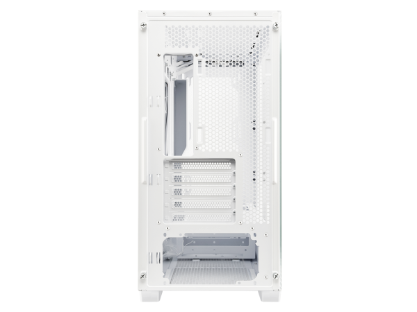 ASUS A21/WHT// Micro ATX Computer Case Steel / Plastic / Tempered Glass-White - Image 5