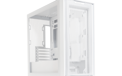 ASUS A21/WHT// Micro ATX Computer Case Steel / Plastic / Tempered Glass-White