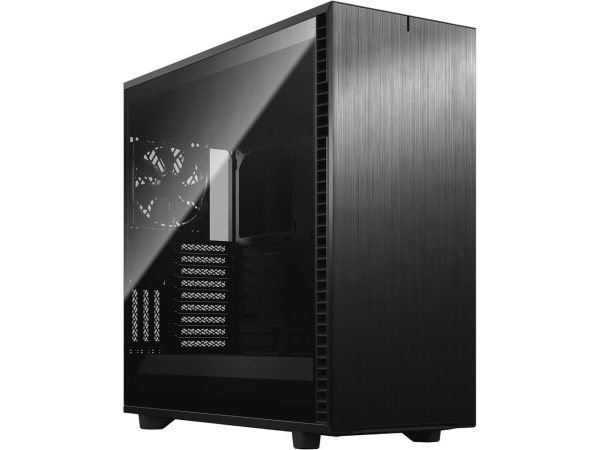 Fractal Design Define 7 XL Black Brushed Aluminum / Steel E-ATX Silent Modular Dark Tinted Tempered Glass Window Full Tower Computer Case