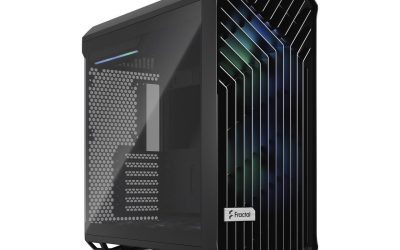Fractal Design Torrent RGB Black E-ATX Tempered Glass Window High-Airflow Mid Tower Computer Case