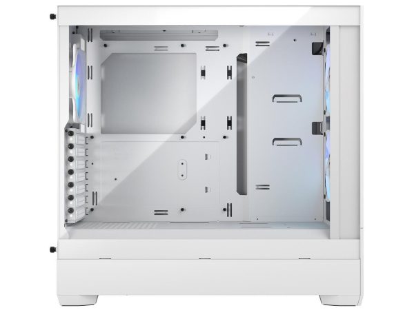 Fractal Design Pop Air RGB White TG ATX High-Airflow Clear Tempered Glass Window Mid Tower Computer Case - Image 5
