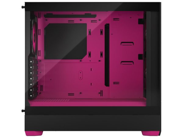 Fractal Design Pop Air RGB Black Magenta Core TG ATX High-Airflow Clear Tempered Glass Window Mid Tower Computer Case - Image 5