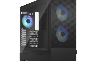 Fractal Design Pop Air RGB Black TG ATX High-Airflow Clear Tempered Glass Window Mid Tower Computer Case