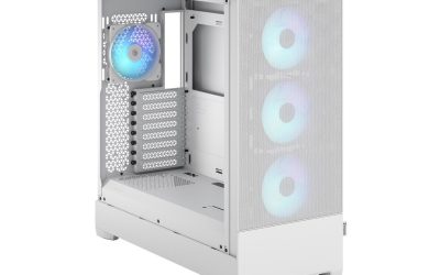 Fractal Design Pop XL Air RGB White TG ATX High-Airflow Clear Tempered Glass Window Full Tower Computer Case