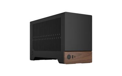 Fractal Design Terra Graphite Mini-ITX Small Form Factor PC Case with PCIe 4.0 Riser