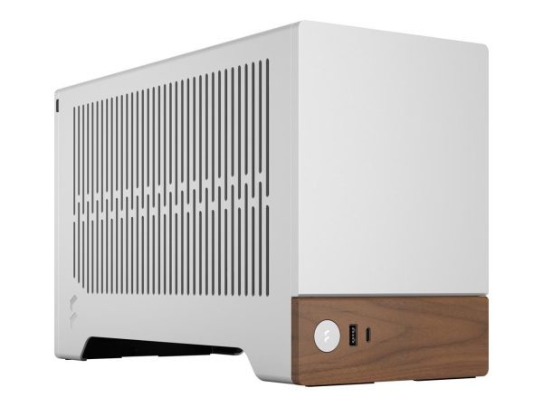 Fractal Design Terra Silver Mini-ITX Small Form Factor PC Case with PCIe 4.0 Riser