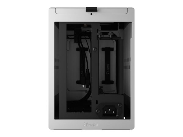 Fractal Design Terra Silver Mini-ITX Small Form Factor PC Case with PCIe 4.0 Riser - Image 5