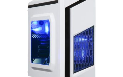 DIYPC DIY-F2-W White SPCC Micro ATX Mini Tower Computer Case