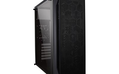 DIYPC DIY-S07 Black Steel ATX Mid Tower Computer Case