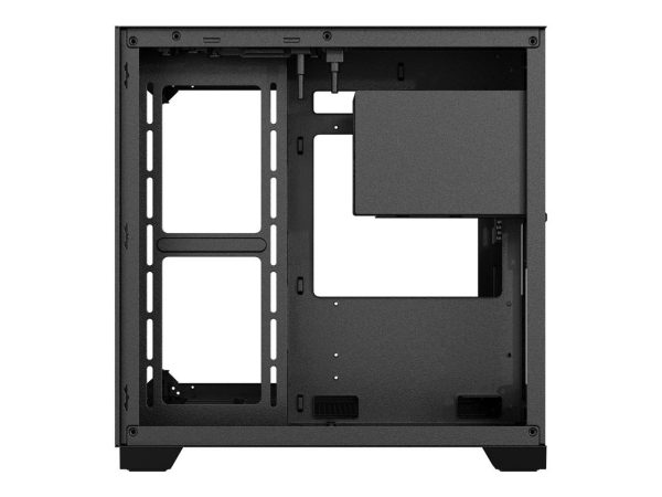 DIYPC DIY-CUBE01-BK Black USB3.0 Tempered Glass Micro ATX Gaming Computer Case w/ Dual Tempered Glass Panel. Fans Not Included - Image 5