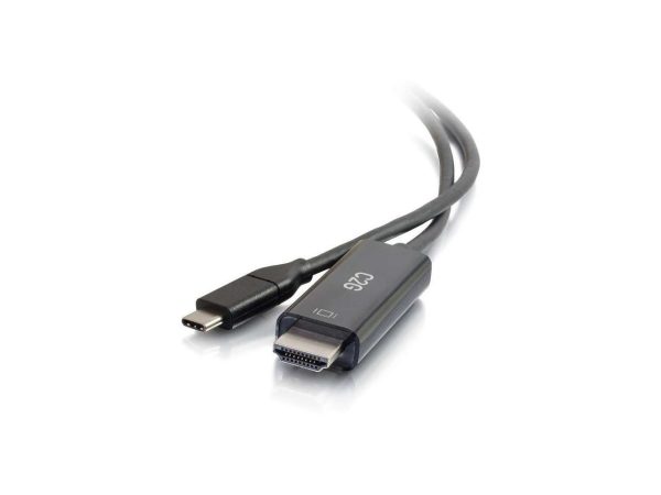 C2G 26890 USB-C to 4K UHD HDMI Audio/Video Adapter Cable, Black (15 Feet, 4.57 Meters) - Image 5