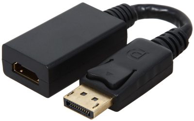 Belkin F2CD004B See Product Details Black Displayport to HDMI Adapter Cable Female to Male