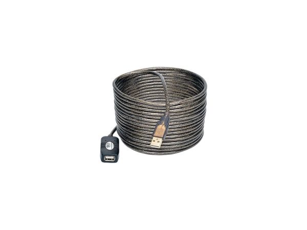 Tripp Lite USB 2.0 Hi-Speed Active Extension Repeater Cable (M/F), USB Type-A, 5M (16 ft.) (U026-016) - Image 2