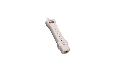Tripp Lite SUPER6TEL 7 Outlets 1080 Joules 6′ Cord with Tel/DSL Protect It! Surge Suppressor