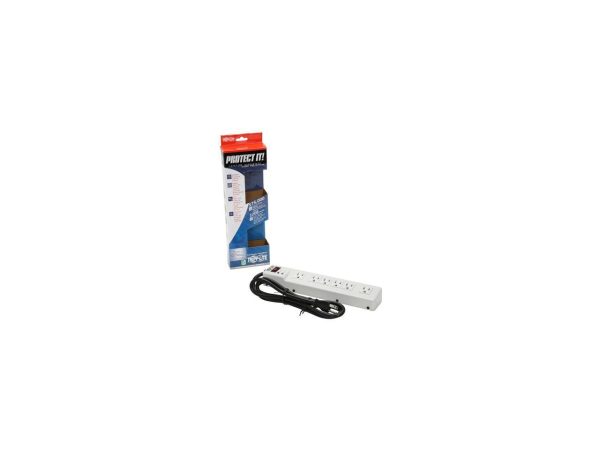 TRIPP LITE TLM626 6 Feet 6 Outlets 1340 Joules Surge Protector with Metal Housing - Image 4