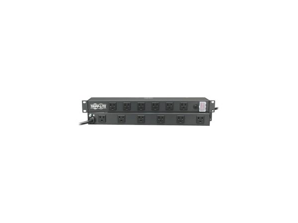 TRIPP LITE RS-1215-RA 12 Outlets Power Strip 120V Input Voltage 1800 Watts Maximum Power 15 ft. Cord Length