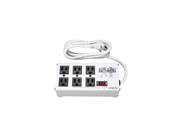 Tripp Lite ISOBAR6 6 ft. Cord 6 Outlets 3330 Joules Isobar Surge Suppressor - Image 4