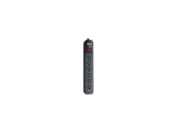 Tripp Lite TLP606B 6 Outlets 790 joules 6' Cord Black Protect It! Surge Suppressor - Image 4