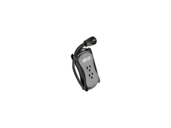 Tripp Lite Notebook Surge Protector USB Charger 3 Outlet 1050 Joule - 3 x NEMA 5-15R, 2 x USB - 1.80 kVA - 1050 J - 125 V AC Input - 125 V AC Output - Image 2