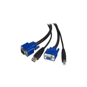 StarTech.com 6 ft. USB+VGA 2-in-1 KVM Switch Cable SVUSB2N1_6