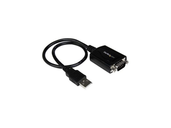 StarTech.com ICUSB232PRO USB to Serial Adapter - Prolific PL-2303 - COM Port Retention - USB to RS232 Adapter Cable - USB Serial
