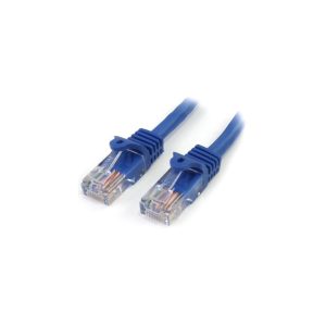 StarTech.com RJ45PATCH50 50 ft. Cat 5E Blue Snagless UTP Patch Cable