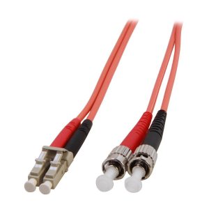 StarTech.com FIBLCST2 6.4 ft. Multimode 62.5/125 Duplex Fiber Patch Cable LC - ST