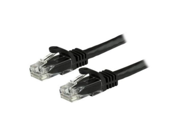 StarTech.com N6PATCH50BK 50 ft. Cat 6 Black Snagless Cat6 UTP Patch Cable - ETL Verified - Image 4