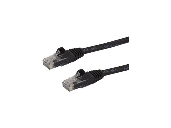 StarTech.com N6PATCH50BK 50 ft. Cat 6 Black Snagless Cat6 UTP Patch Cable - ETL Verified - Image 5