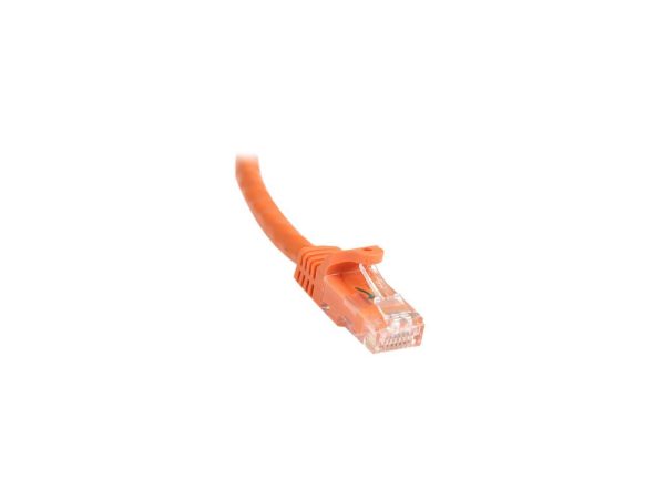 StarTech.com N6PATCH75OR 75 ft. Cat 6 Orange Snagless UTP Patch Cable - ETL Verified - Image 3