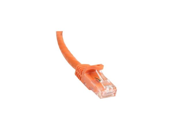 StarTech.com N6PATCH75OR 75 ft. Cat 6 Orange Snagless UTP Patch Cable - ETL Verified