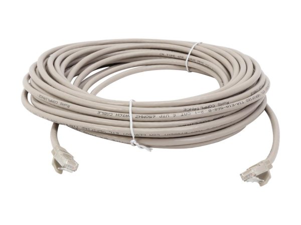 StarTech.com N6PATCH50GR 50 ft. Cat 6 Gray Snagless UTP Patch Cable - ETL Verified - Image 2