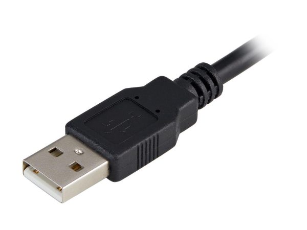 StarTech.com Model ICUSB2321F 6 ft. 1 Port FTDI USB to Serial RS232 Adapter Cable with COM Retention Male to Male - Image 3