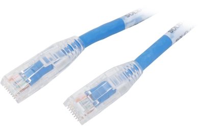 TRIPP LITE N202-150-BL 150 ft. Cat 6 Blue Gigabit Solid Conductor Snagless Patch Cable