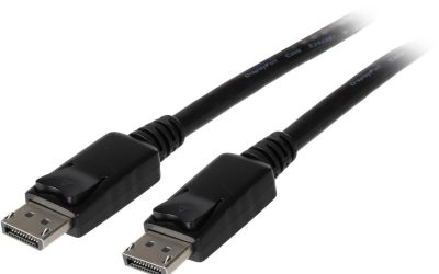 Tripp Lite P580-015 15 ft. Black Connector A: DISPLAYPORT MALE Connector B: DISPLAYPORT MALE Displayport Monitor Cable M/M Male to Male