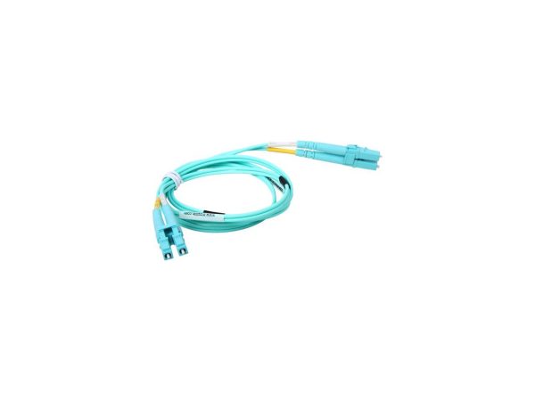 Tripp Lite N820-01M-OM4 3 ft. 40/100Gb Duplex MMF 50/125 OM4 LSZH Patch Cable (LC/LC) - Image 2