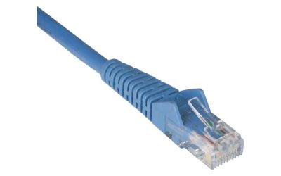 Tripp Lite N201-050-BL Cat6 Gigabit Blue Snagless Molded Patch Cable RJ45M/M – 50 feet