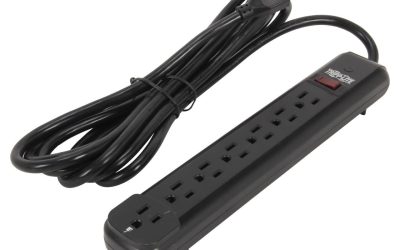 TRIPP LITE POWER IT! PS712B 7 Outlets Power Strip 120V (110-125V) Input Voltage 1800 W Maximum Power 12 ft. Cord Length