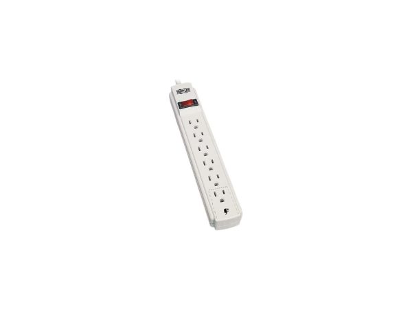 TRIPP LITE POWER IT! Series PS615 6 Outlets Power Strip 120V AC Input Voltage 15 ft. Cord Length