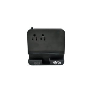 TRIPP LITE TLP26USBB 6 Feet 2 + USB + 6.0 ft. Cord Outlets 1080 Joules 4 Port USB Chargers 4.8A Total, Charging Station - Protect It!