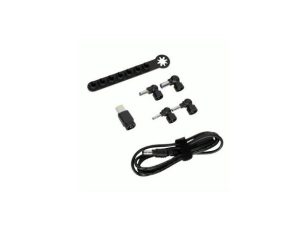 Targus ACC1134GLX Legacy Laptop DC Cable, 5 Tips, Storage