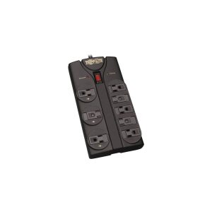 TRIPP LITE TLP808B 8 Feet 8 Outlets 1440 Joules Surge Protector