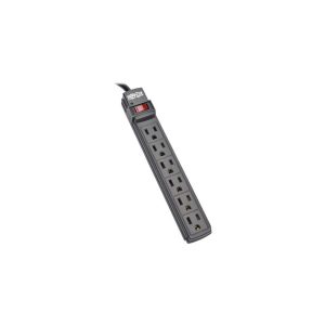 TRIPP LITE PS66B 6 Outlets Power Strip 120V Input Voltage 6 ft. Cord Length