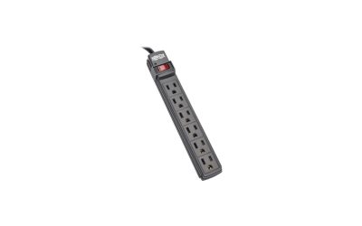 TRIPP LITE PS66B 6 Outlets Power Strip 120V Input Voltage 6 ft. Cord Length