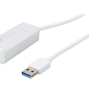 Tripp Lite U336-000-GB-AL USB 3.0 SuperSpeed to Gigabit Ethernet NIC Network Adapter, 10/100/1000, Plug and Play, Aluminum
